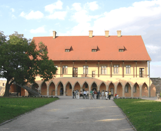 The Gothic Palace in Eger Castle.