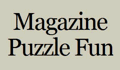 Magazine Puzzle Fun